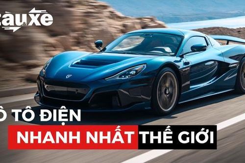 Ô tô điện có tốc độ nhanh nhất thế giới | Bản tin Tàu và Xe | 25/05/2023