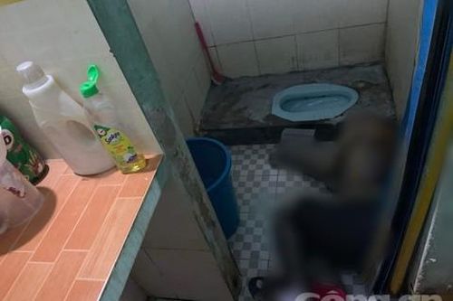 Ngửi thấy mùi hôi, đi kiểm tra phát hiện một người chết trong nhà vệ sinh