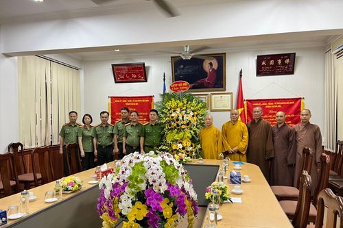 Chúc mừng Giáo hội Phật giáo Việt Nam thành phố Hà Nội nhân Đại lễ Phật đản Phật lịch 2567 - 2023