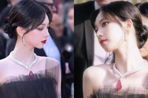 Karina của aespa lấp lánh tại LHP Cannes với món đồ trang sức được tài trợ đắt giá nhất