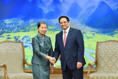 Thủ tướng Phạm Minh Chính tiếp Phó Thủ tướng Campuchia
