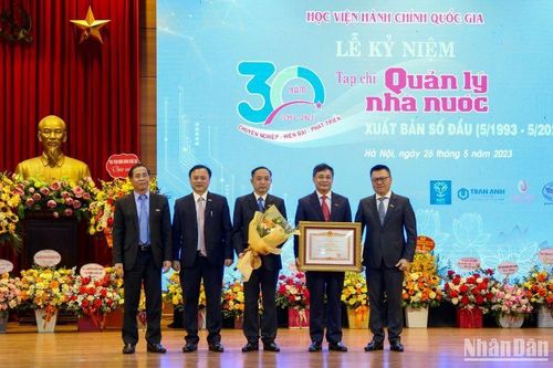 Tạp chí Quản lý nhà nước kỷ niệm 30 năm Ngày xuất bản số đầu