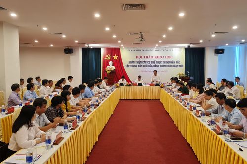 Hoàn thiện cơ chế thực thi nguyên tắc tập trung dân chủ của Đảng trong giai đoạn mới