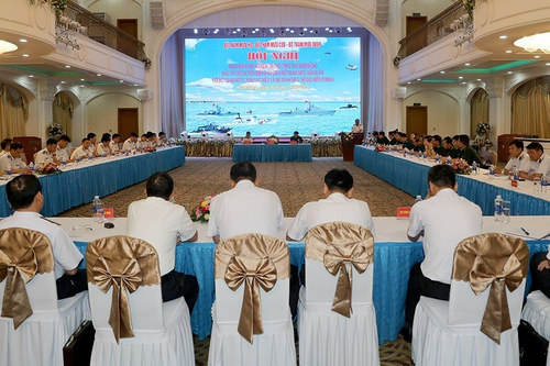 Trao đổi công tác hiệp đồng bảo vệ chủ quyền biển, đảo