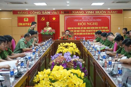 Chấn chỉnh công tác tiếp nhận nguồn tin về tội phạm và cập nhật vào phần mềm