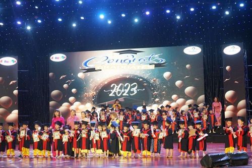 Trường Mầm non Khánh An tổ chức Lễ Bế giảng vàTổng kết năm học 2022-2023