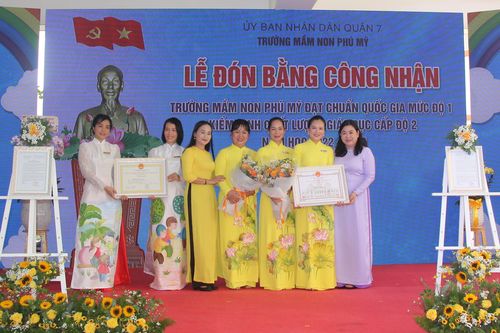 TPHCM có thêm một trường mầm non đạt chuẩn quốc gia