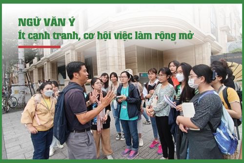 Ngữ văn Ý: Ít cạnh tranh, cơ hội việc làm rộng mở