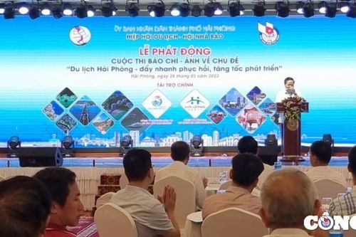 Phát động cuộc thi báo chí 'Du lịch Hải Phòng - Đẩy nhanh phục hồi, tăng tốc phát triển'