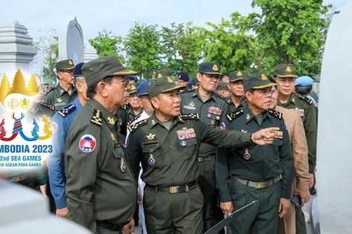 Campuchia khắc tên các VĐV dự SEA Games lên... đài tưởng niệm