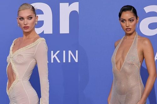 Cannes tiếp tục xuất hiện hai người mẫu gây nhức mắt