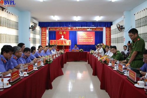 Tọa đàm về thực hiện biện pháp dẫn giải trong giải quyết nguồn tin về tội phạm