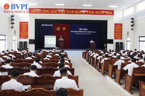 Tuyên truyền, giáo dục pháp luật tại Bộ Tư lệnh Vùng 3 Hải quân