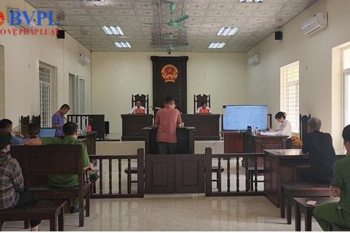 VKSND huyện Hậu Lộc áp dụng sơ đồ tư duy trong trình chiếu tài liệu, chứng cứ tại phiên tòa