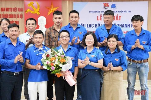 Ra mắt Câu lạc bộ Kinh tế thanh niên Đức Thọ