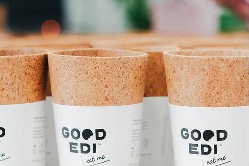 Cốc ăn được - giải pháp thay thế cốc dùng một lần