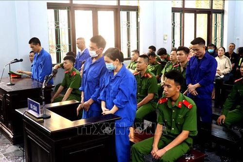 Tuyên án tử hình 5 đối tượng mua bán và tàng trữ trái phép chất ma túy