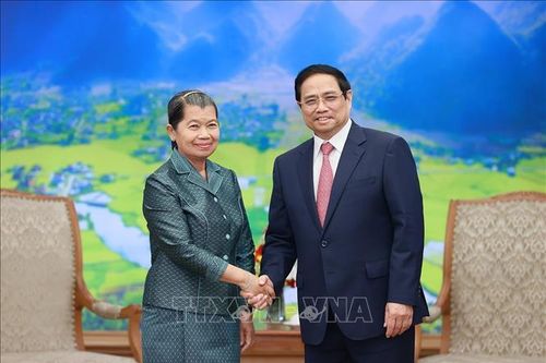 Thủ tướng Phạm Minh Chính tiếp Phó Thủ tướng Campuchia