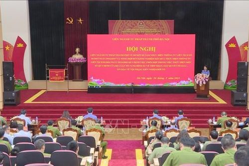 Hà Nội tháo gỡ vướng mắc trong giải quyết tố giác tội phạm