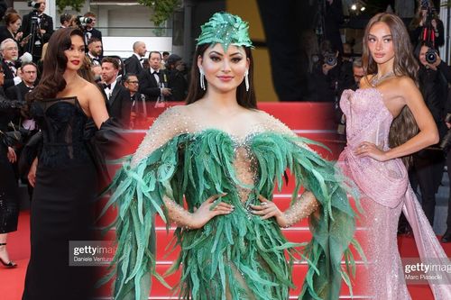 Những hoa hậu đình đám xuất hiện tại Cannes: Người như công chúa, người hóa 'két xanh'