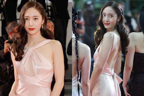 Krystal Jung diện váy cut-out khoe vòng 1 lấp ló: 'Công chúa băng giá' đẹp tan chảy trên thảm đỏ Cannes
