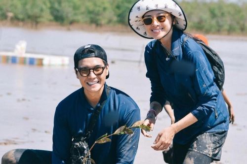 Vợ chồng Ngô Thanh Vân ghi điểm, không ngại 'trèo đèo, lội suối' làm việc đây nhân nhân văn này đây