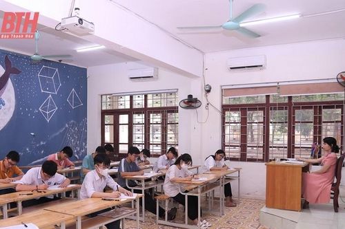 Ngày thi đầu Kỳ thi tuyển sinh vào lớp 10 THPT Chuyên Lam Sơn diễn ra an toàn