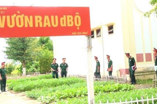 Cục Hậu cần Quân khu 9 kiểm tra việc thực hiện chỉ tiêu ngành quân nhu tại TP. Châu Đốc