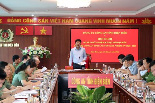 Xây dựng Đảng bộ Công an tỉnh thực sự tiêu biểu, mẫu mực, đi đầu