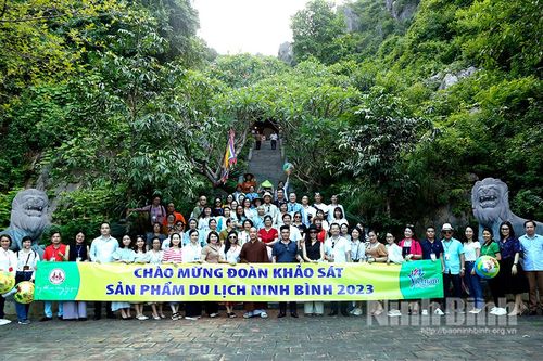 Đoàn famtrip khảo sát sản phẩm du lịch Ninh Bình