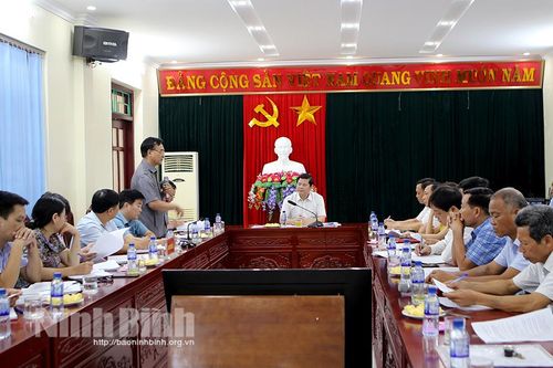 Giám sát hoạt động của Ban Thanh tra nhân dân, Ban Giám sát đầu tư của cộng đồng tại huyện Yên Mô