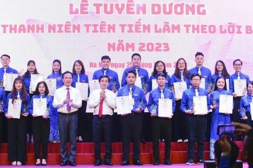 Tuyên dương 75 Thanh niên tiên tiến làm theo lời Bác năm 2023