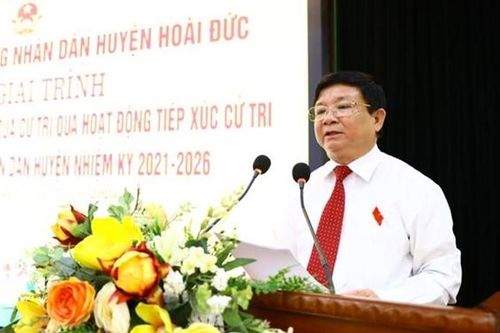 Hà Nội: HĐND huyện Hoài Đức tổ chức giải trình về giải quyết kiến nghị cử tri