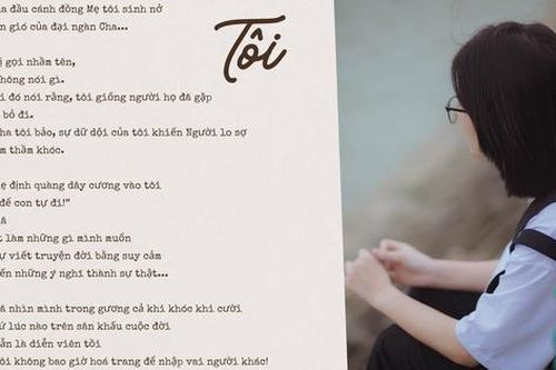 Bài thơ 'Tôi' của Vi Thùy Linh vào đề thi thử tốt nghiệp Ngữ văn Cà Mau