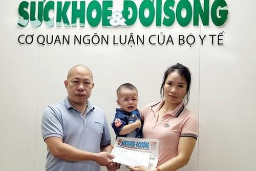 Gần 27 triệu đồng đến với bé trai không có hậu môn, bị bệnh tim