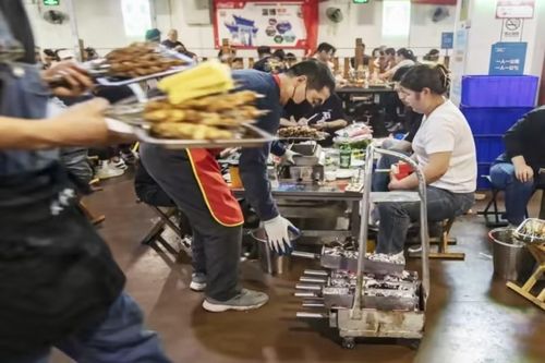 Thành phố thịt nướng mới nổi ở Trung Quốc