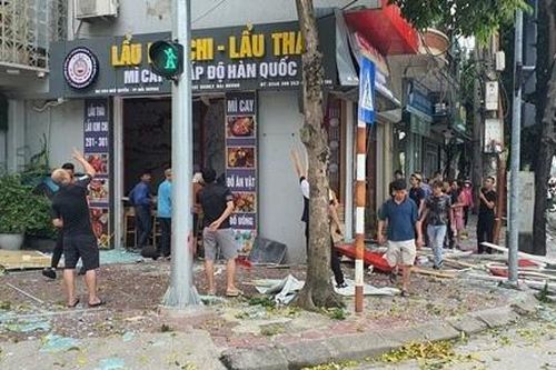Điều tra nguyên nhân vụ nổ tại quán mỳ cay ở Hải Dương