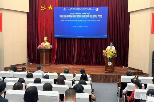 Nâng cao chất lượng xây dựng và triển khai kế hoạch giáo dục nhà trường