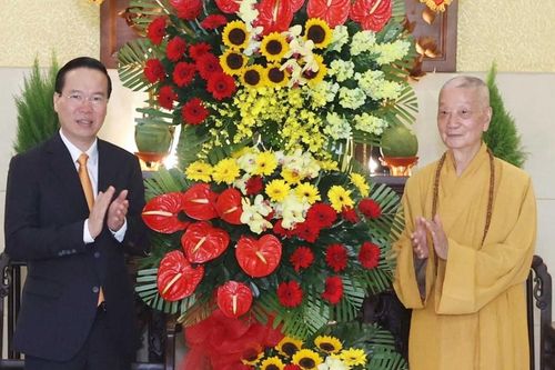 Chủ tịch nước Võ Văn Thưởng: Phật giáo luôn đồng hành cùng dân tộc