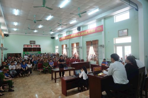 TAND huyện Nghĩa Đàn (Nghệ An): Xét xử lưu động 2 vụ án về ma túy