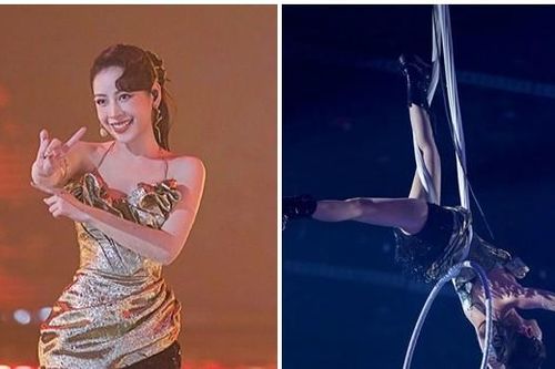'Tỷ tỷ đạp gió' 2023: Chi Pu nhào lộn, đu dây ở độ cao 8m