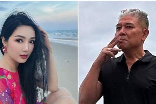 Giáng My yêu kiều bên biển, chồng Hồng Vân phong độ hậu giảm cân
