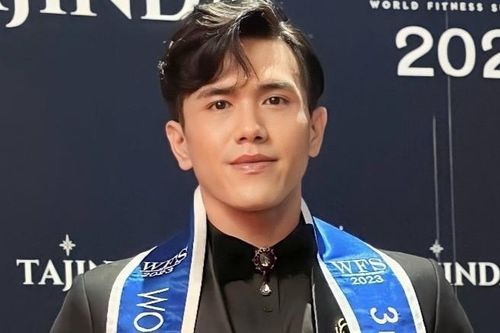Ngô Hoàng Lĩnh đoạt Á vương 3 Siêu mẫu Thể hình thế giới