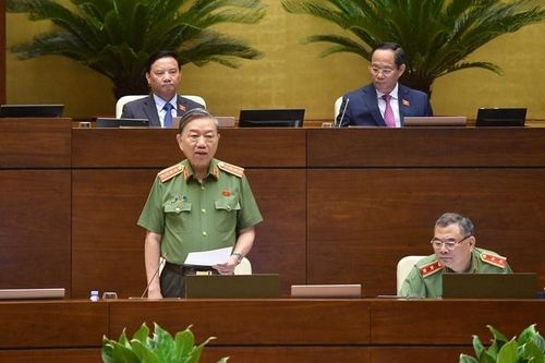 Hôm nay (ngày 27/5), Chính phủ trình Quốc hội 2 dự án Luật do Bộ Công an chủ trì soạn thảo