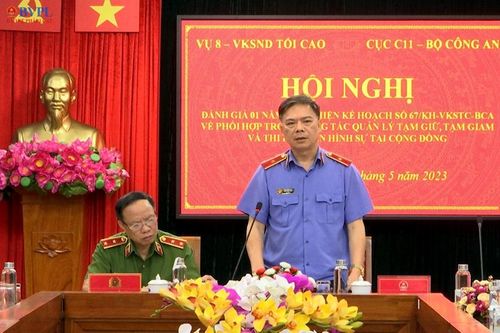Đánh giá việc phối hợp công tác quản lý tạm giữ, tạm giam và thi hành án hình sự tại cộng đồng