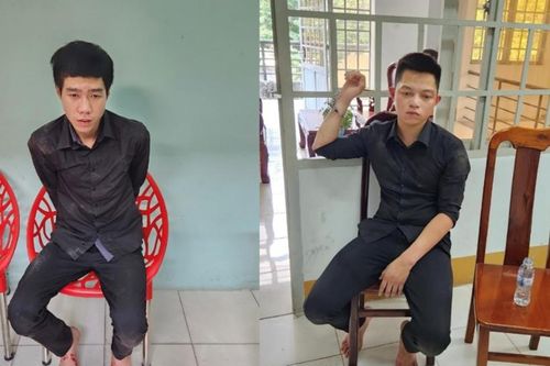 Cô gái giằng co, chống trả tên cướp tại cửa hàng Viettel