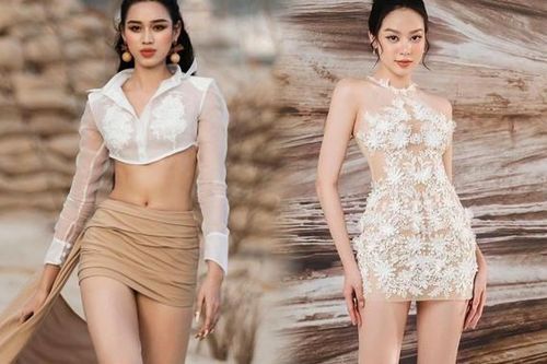 Sở hữu đôi chân dài miên man, Đỗ Hà - Thanh Thủy 'bất phân thắng bại'