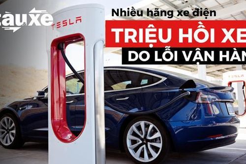 Nhiều hãng xe điện phải triệu hồi xe | Bản tin Tàu và Xe | 27/05/2023
