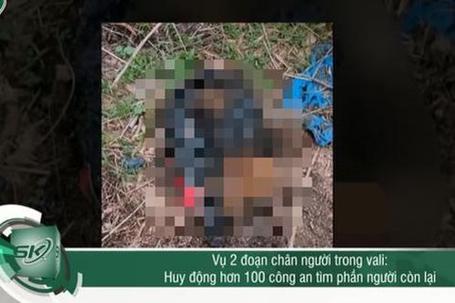 Hơn 100 công an truy tìm phần thi thể còn lại của nạn nhân bị đốt cháy trong vali