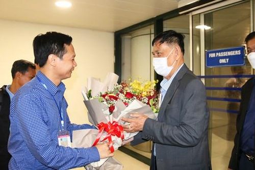 Đoàn đại biểu cấp cao Hội đồng Quốc gia Mặt trận Đoàn kết Phát triển Tổ quốc Campuchia thăm và làm việc tại Việt Nam